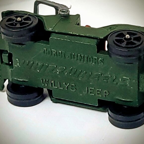 Historical Miniatures - Loose Miniatures Corgi Willys Jeep EX Canon - Picture 3 of 9